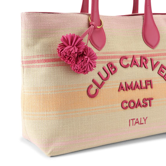 Carvela Canvas Pia Beach Tote Bag - Image 4