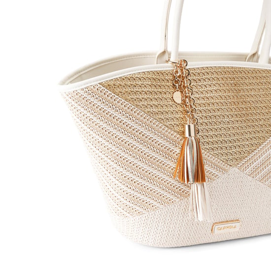 Carvela  Elena Stripe Basket Bag - Image 4