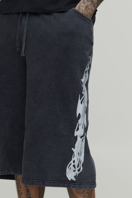 Tall Tribal Bermuda Jorts - Image 3