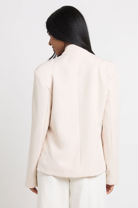 High Fastening Wrap Blazer - Image 2