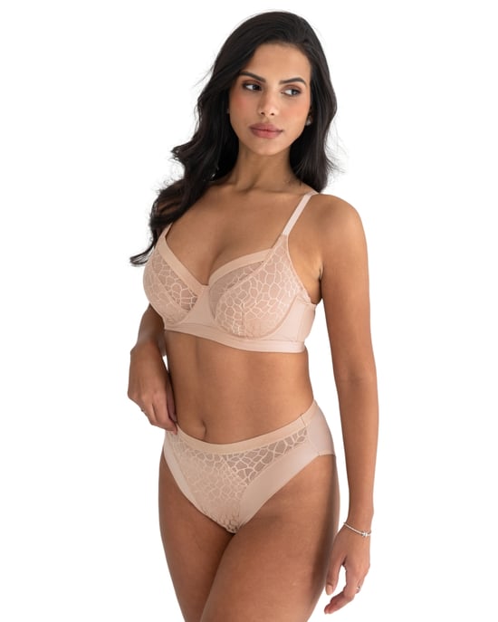 99501 Pour Moi Geo Sculpt Underwired Bra - Image 5