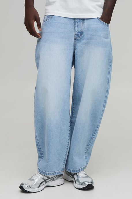 Essential Barrel Fit Jeans - Image 1