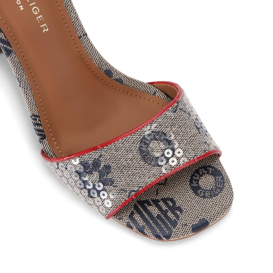 Kurt Geiger London Leather Square Block Heel Sandals - Image 4