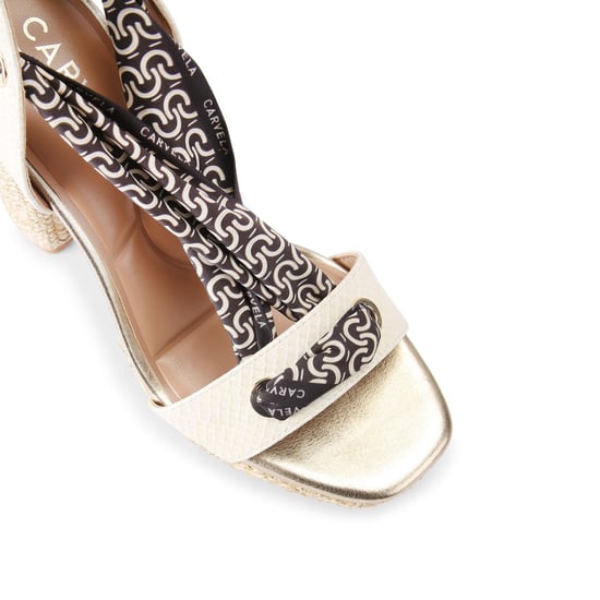Carvela  Sorrento Scarf Platform Sandals - Image 4