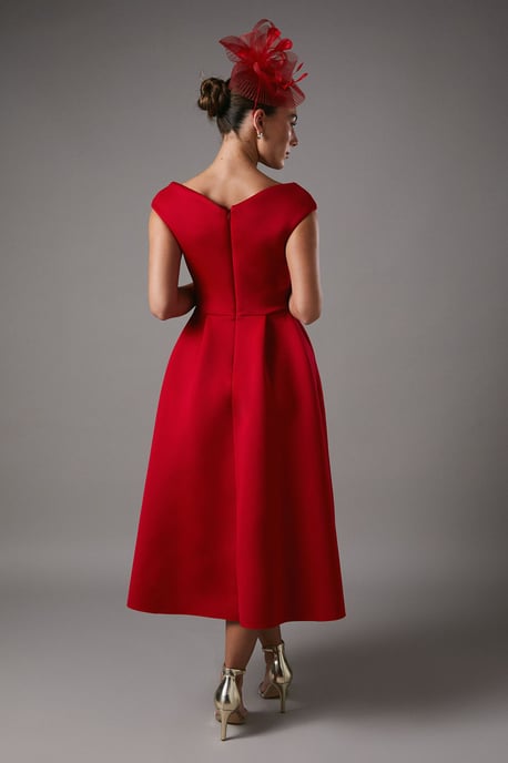 Bardot Scuba Midi Dress - Image 3
