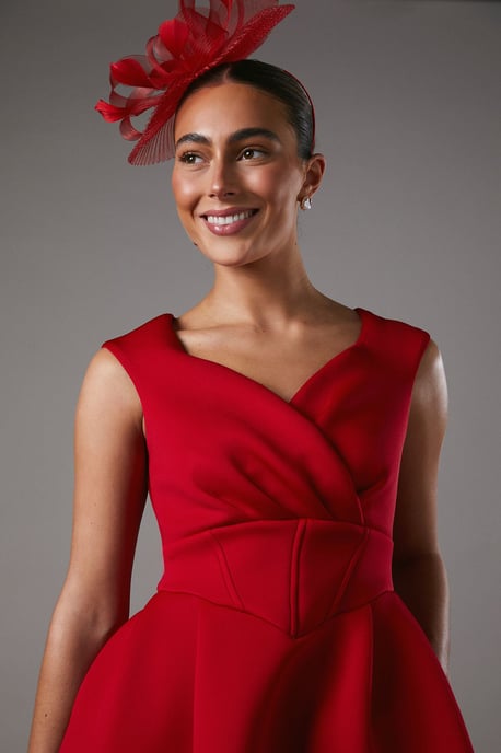 Bardot Scuba Midi Dress - Image 4