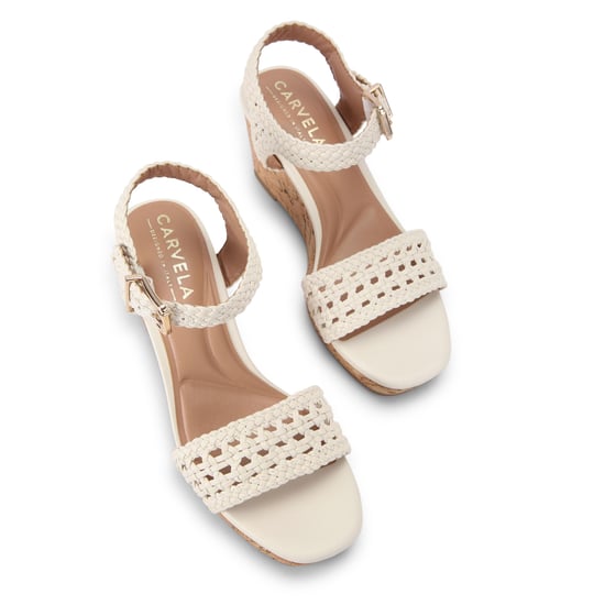 Carvela Portofino Wedge Wide Fit Heels - Image 2