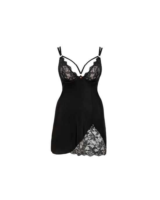 St048320 Scantilly By Curvy Kate Embrace Wired Deep Plunge Chemise - Image 3