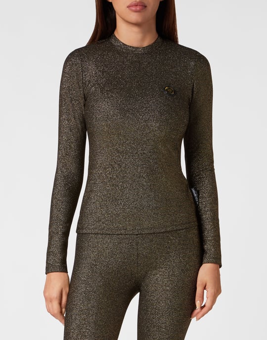 T-Shirt Rund Hals Glitter - Image 2