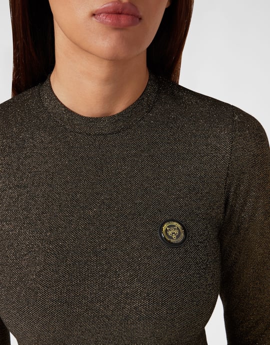 T-Shirt Rund Hals Glitter - Image 5
