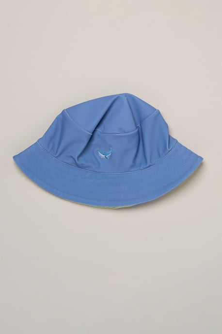 Whale Swim Top, Shorts and Bucket Hat Swimwear Set - Image 6