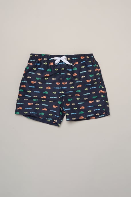 Seagull Long Sleeve Swim Top, Shorts and Sunglasses Swimwear Set - Image 6