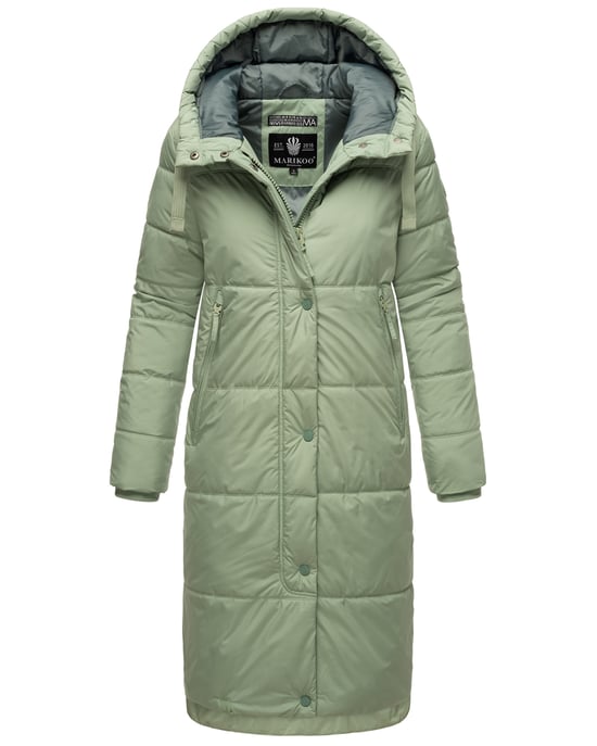 Marikoo Soranaa dames winterjas – lang, warm & met capuchon - Image 1