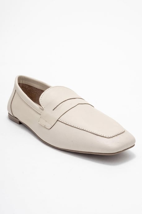 Morne Leren Loafers Dames - Image 3
