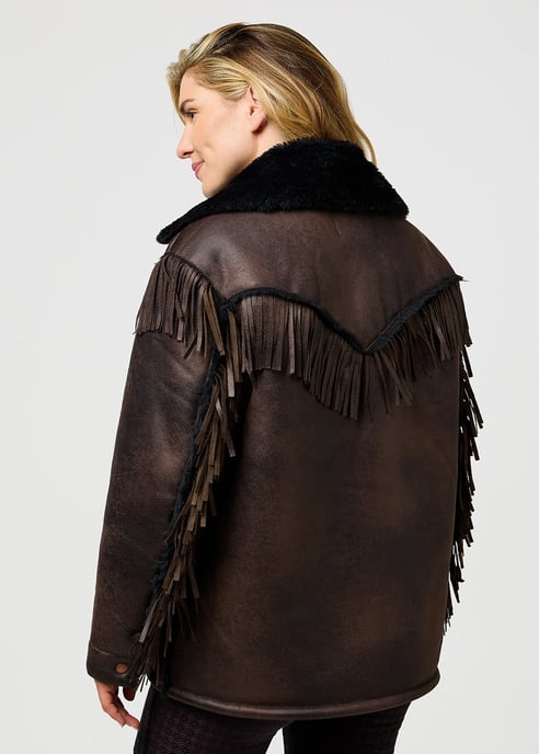 GB - Wrangler - Relaxed Fringe Wrange Jacket - Image 2