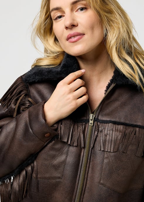 GB - Wrangler - Relaxed Fringe Wrange Jacket - Image 5
