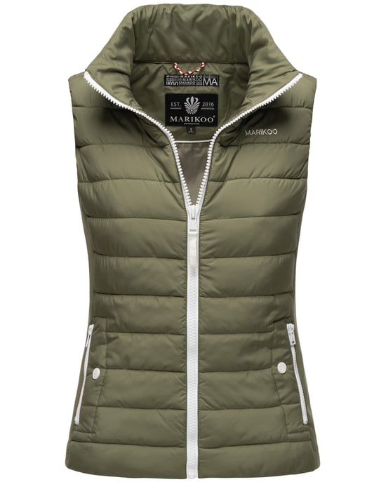 Marikoo Reimii dames bodywarmer – zacht, licht & vrouwelijk model - Image 1