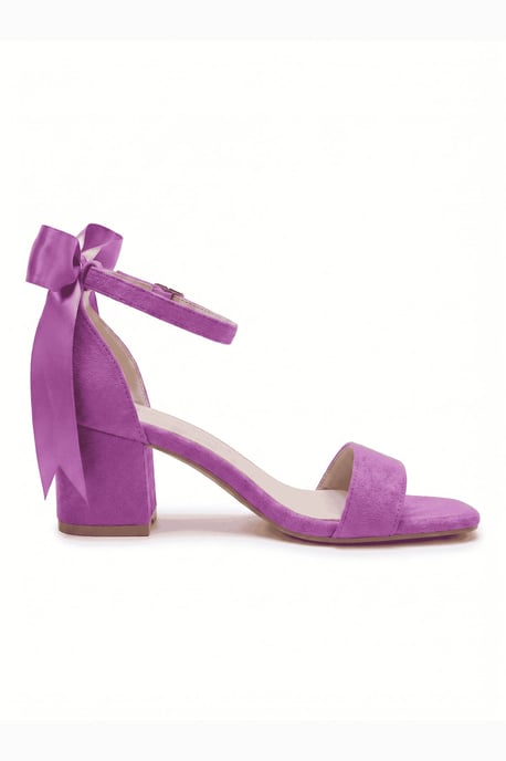 Rochelle Ivoor Bridal Sandalen with Ribbon - Image 2