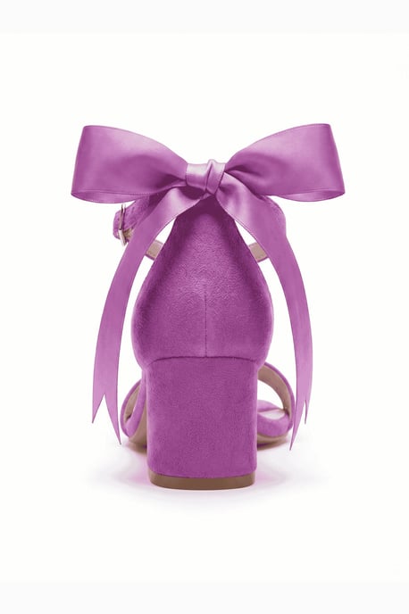 Rochelle Ivoor Bridal Sandalen with Ribbon - Image 3