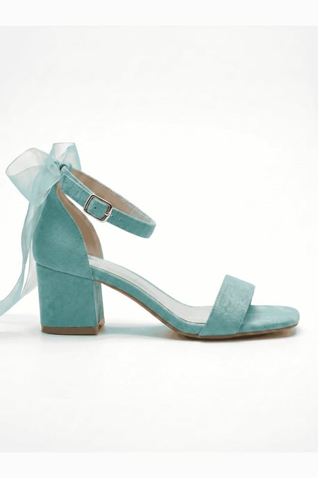 Rochelle Ivoor Bridal Sandalen with Ribbon - Image 2