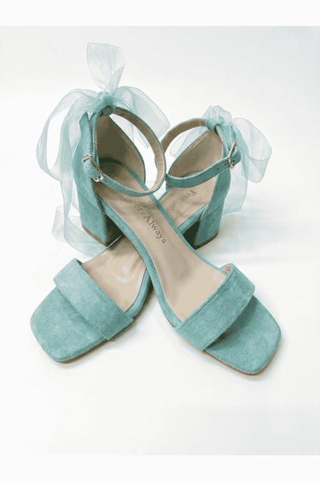 Rochelle Ivoor Bridal Sandalen with Ribbon - Image 4