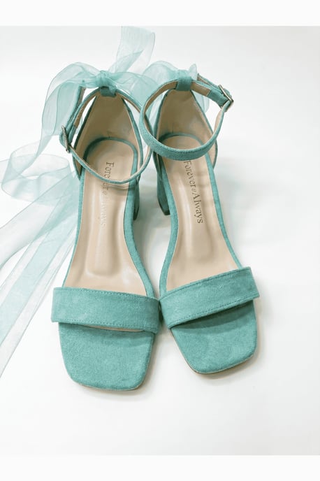 Rochelle Ivoor Bridal Sandalen with Ribbon - Image 5