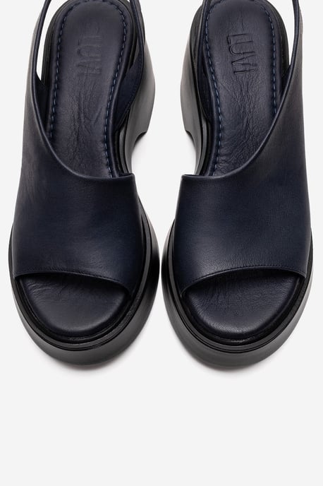 ROY Leren Wedge Sandaal (Dames) - Image 2