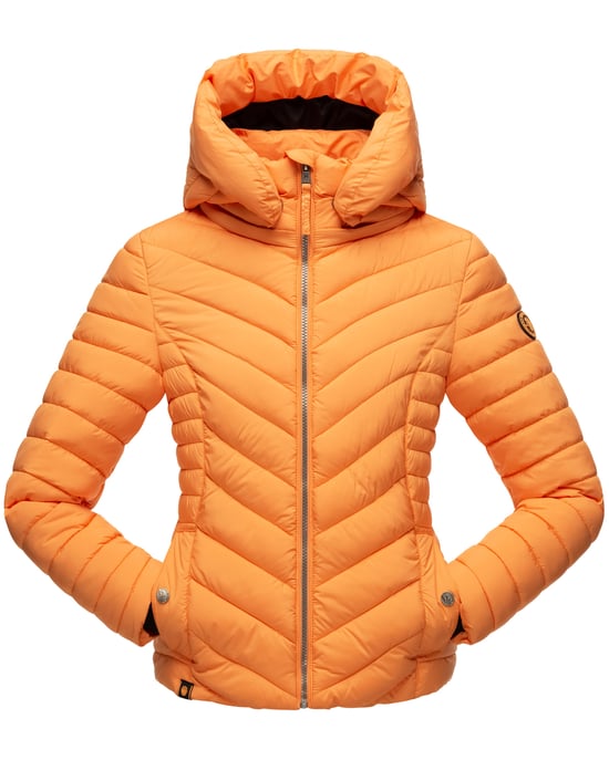 Marikoo women’s quilted jacket Kagomee with hood - Image 2