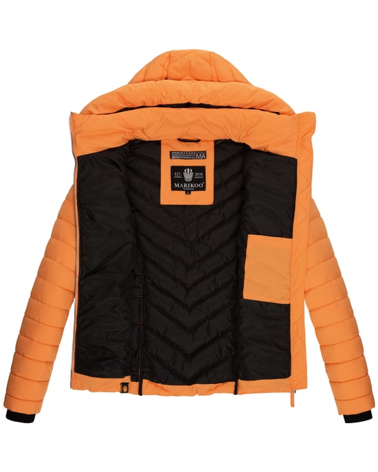 Marikoo women’s quilted jacket Kagomee with hood - Image 6