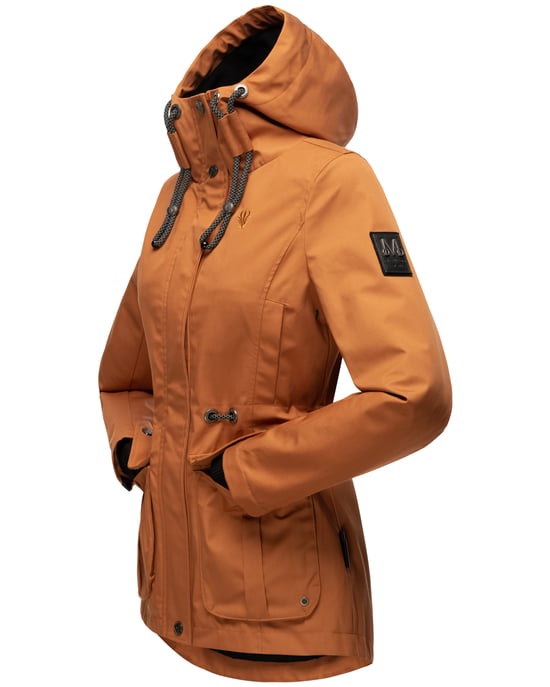 Marikoo women’s transitional jacket Babetaa Princess with hood - Image 4