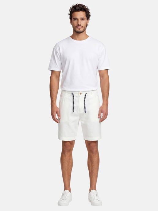Indicode men’s shorts INBow linen-cotton blend with drawstring – light & breathable - Image 3