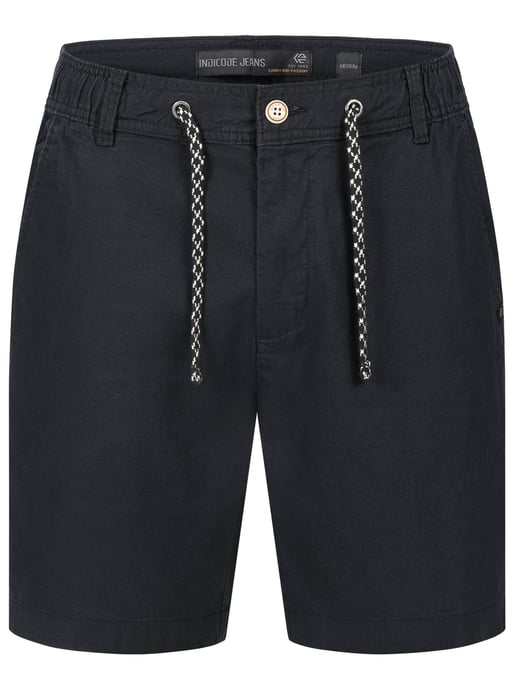 Indicode men’s shorts INBow linen-cotton blend with drawstring – light & breathable - Image 1