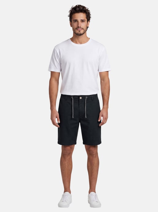 Indicode men’s shorts INBow linen-cotton blend with drawstring – light & breathable - Image 3