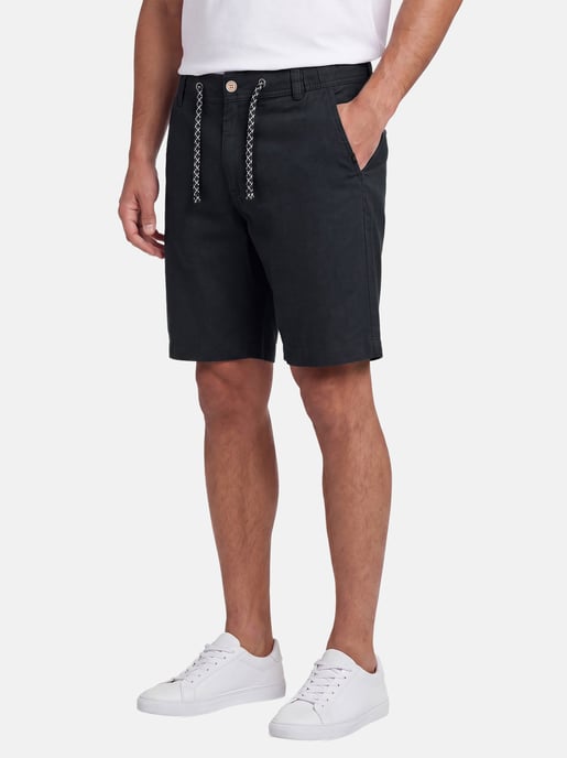 Indicode men’s shorts INBow linen-cotton blend with drawstring – light & breathable - Image 4