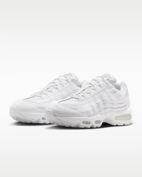 Nike Air Max 95 Trainers White - Image 2
