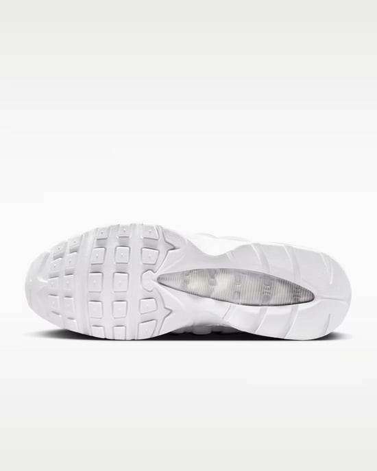 Nike Air Max 95 Trainers White - Image 6