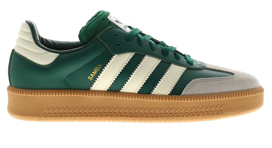 Adidas Originals Mens Trainers Samba Xlg Leather Lace Up emerald green white - Image 2
