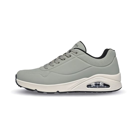 Skechers Uno - Stand On Air Mens Casual Trainers Olive Black - Image 4