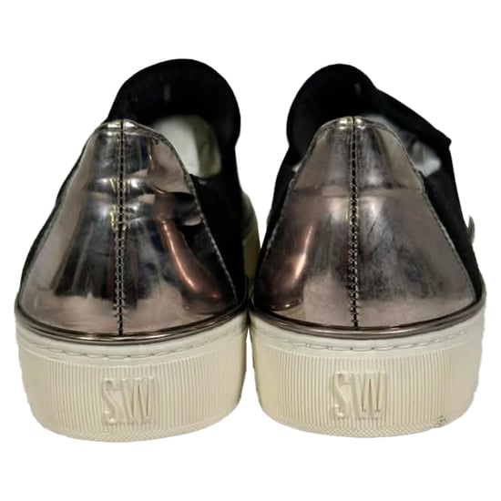 Stuart Weitzman Slip On Sneakers in Black Velvet - Image 3