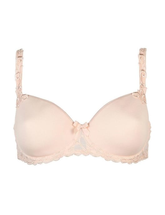 Simone Perele Andora Padded Half Cup Bra - Blush - Image 3