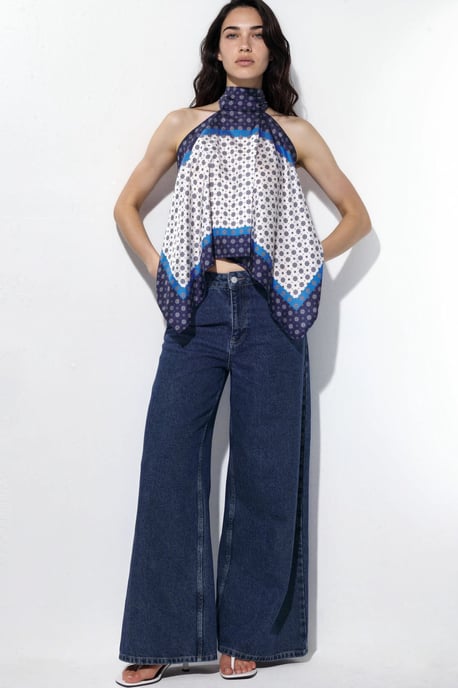 Halter Neck Sidenhalsdukstopp - Image 4