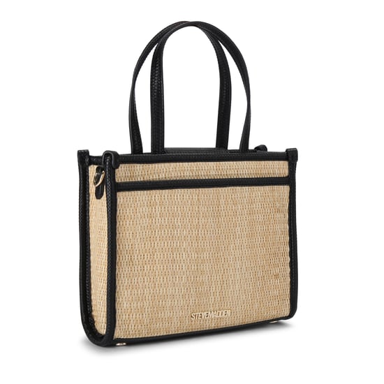 Decor Bag Black Raffia - Image 3