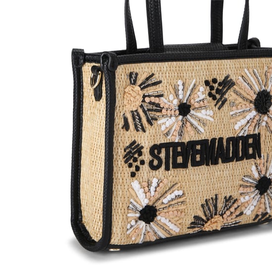 Decor Bag Black Raffia - Image 4