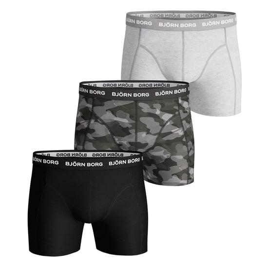 3-pack Herrunderkläder i bomull med stretch, mjuka vardagsshorts - Image 1