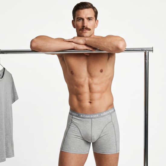 3-pack Herrunderkläder i bomull med stretch, mjuka vardagsshorts - Image 4