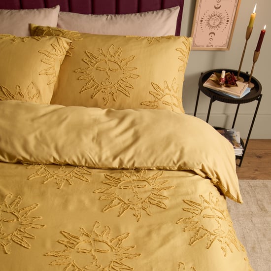 Duvet Day Suns Soft Tufted Duvet Cover Set, Gold - Image 1