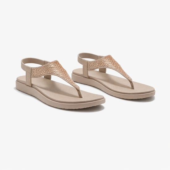 Skechers Meditation Luxe-modern Event Womens Slingback Sandals Taupe - Image 2