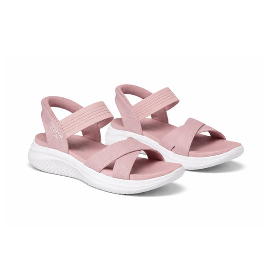 Skechers Ultra Flex 3.0 Sandal - Never Womens Ankle Strap Sandals Rose - Image 3