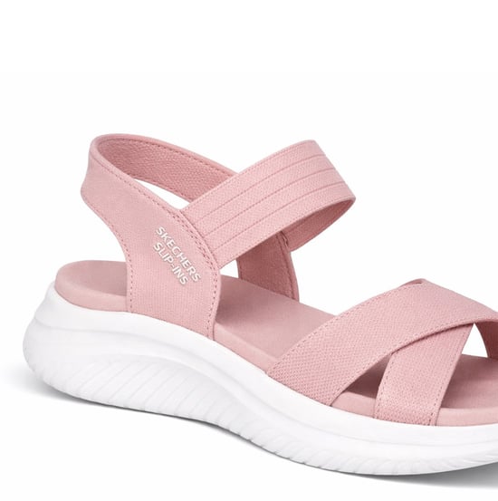 Skechers Ultra Flex 3.0 Sandal - Never Womens Ankle Strap Sandals Rose - Image 4