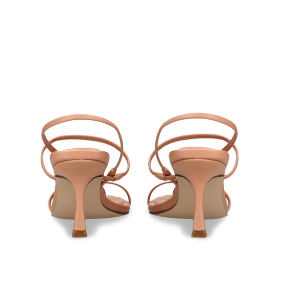 Satin Locke Tan Sandals - Image 3